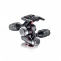 MANFROTTO X-PRO, rotule trépied 3D avec leviers rétractables MANFROTTO X-PRO, rotule trépied 3D avec leviers rétractables