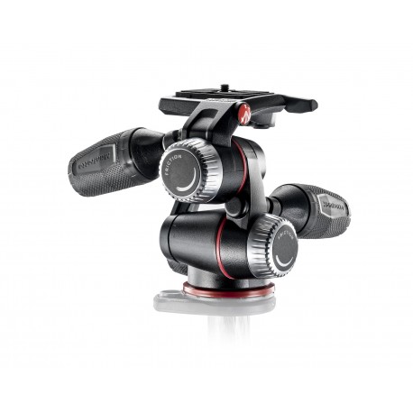 MANFROTTO X-PRO, rotule trépied 3D avec leviers rétractables